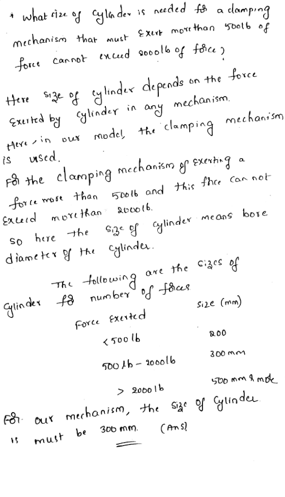 mechanism thar must exerㅏ mot than bet 6 linder depends on the forc lnder in any mechanism St се re Exutd by cg t1tY.、n oux model the clamping mechan,sm r& the clamping mechanism ชั Fxevhg a f han 5elb and hre Can not so here he 3 f Gnde means boie CLS. si2e (mm) Force exed 〈 00 lb 200 300 mm >2000 1b FS> cur mechanism, mus