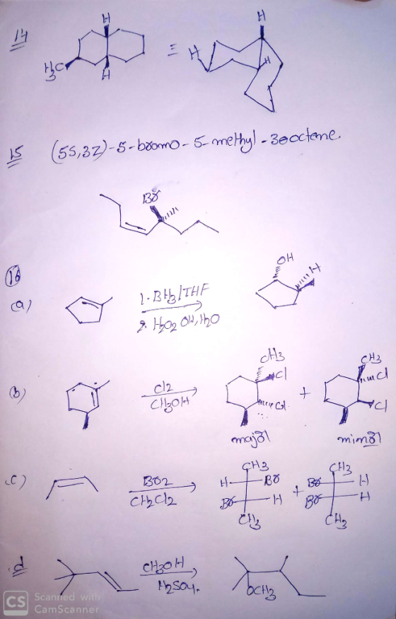15 (55,32)-5-bromo- 5-methyl-3-octeme. OH 2-BH THE & Hoog Old, tho CH3 Eucl CH30! cial . miona mimor CH3 H BO B02 CH₂ cl 11 C