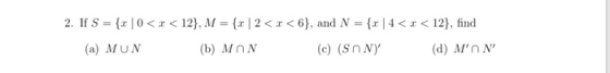 (a) MUN (b) MnN (c) (SnN) (d) MnN