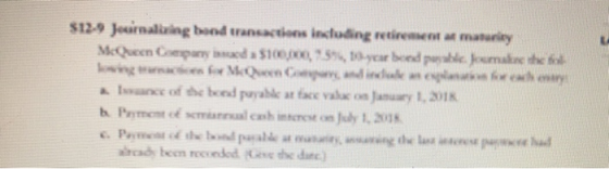 512-9 Jernaling band transactions including retirement maturity McQueen and $10 ,31 year bed public make the Mondakepewa ne o