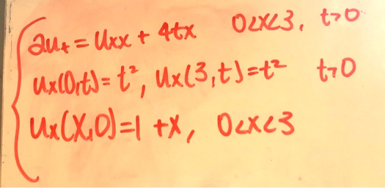 aut = Urxe + 4tx 02x23, tro Их(Ort) = 1*, Их(3,t) =t to ИСХО)=1 tx, Oext3