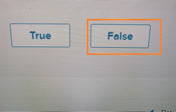 True False