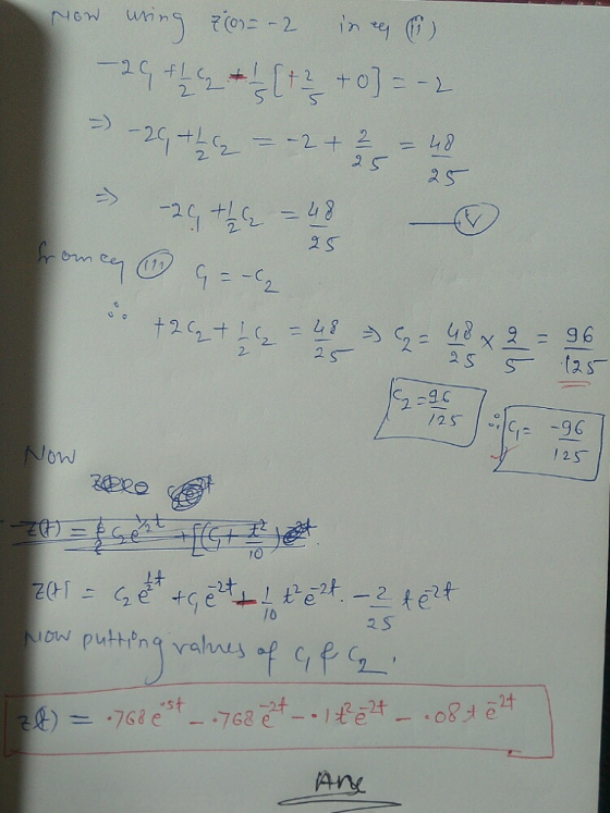 now uring (0)=-2 ince ) -29 +1 (2 + 1 [+ 7 +0] = -2 = -29, the = -2 + 2 / 5 = 48 25 25 CV honen ® 9-cz 3 +2 2 + 1 2 = 48 ) 2
