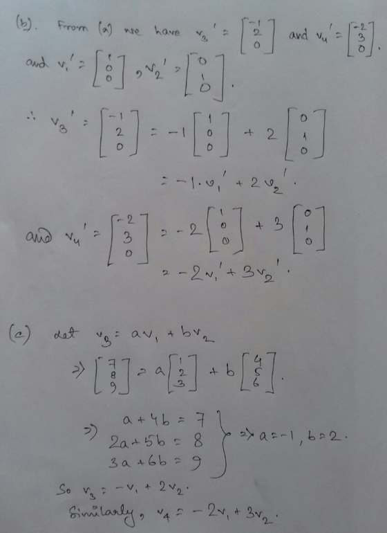 (b). and vu have whary and v 22 + 2 2 - 1.0,4 v2 + 2 2 1 2 -2N,2 a) det o av, +b 2 a t 2at 50 3 a46b 2 2 So Ginilarly 2, 3v2