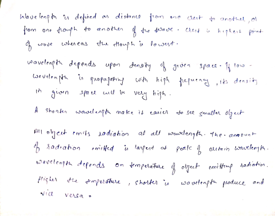 hlave length is defined as distance from one from one frough to another of the have of wave whereas the Hough a lowest crest