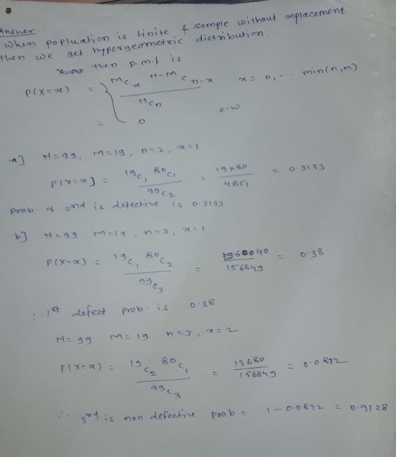 thout eplacament then we get htperseometsic dist utiom TAC O, 3, 33 3o 4851 C2. Po lo. 60.0 40-0.38 15 6849 っg t lefect Prob 0 38 13 680 こ 0.0812- 56813 O D8720 128
