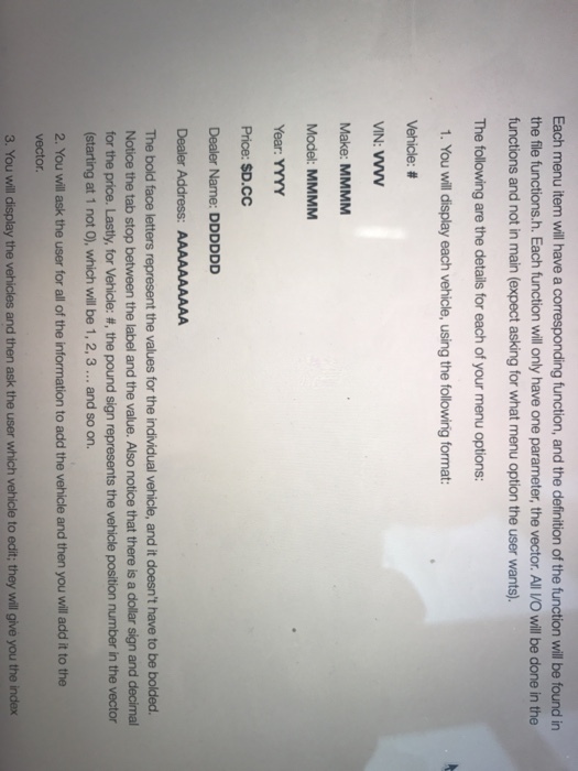 For Programming Assignment 3 you will be creating