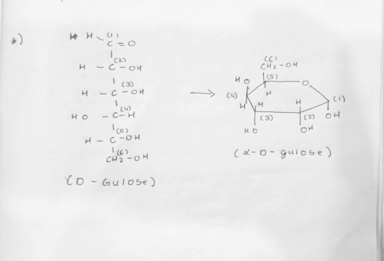 k) C2) CH2-O H C3) C4) HO-C-H C3) CS ) CH2-OH
