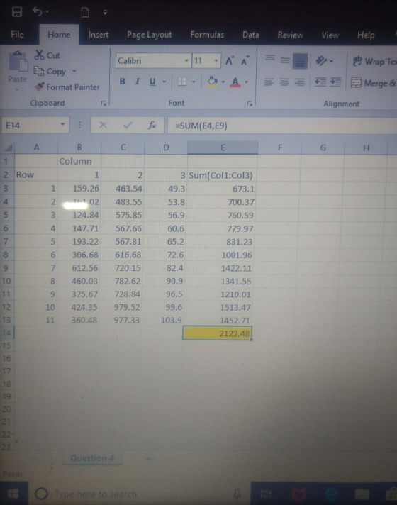 日勺. Home Cut EB Copy Insert Page Layout Formulas Data Review View Help Calibri ee Wrap Te ざFormat Painter | B 1 u▼E.IO-A-|一三三