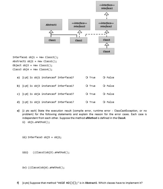 ceinterface Interface1 Abstract eeinterfaces Interface ceinterface Interface Classi Class Class3 Classe Interfacet obji - new