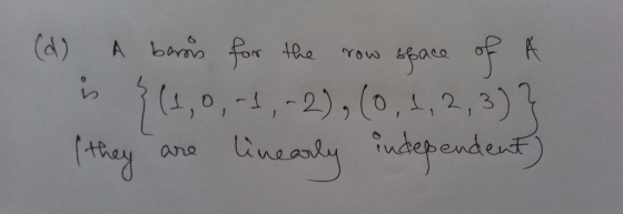 (d) A bar for 1Re 1,0,-1,-2),(0,1,2,3) nenly udependert ina are
