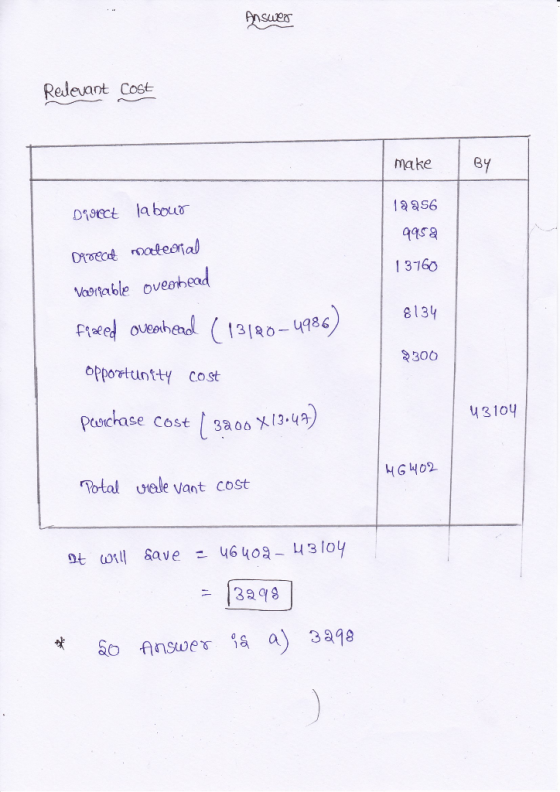 Releaot Cost make 8y 1a9s6 aasa 13160 vataile oveah.ead 8 134 3IR 4986 $300 opportinttY Cost 431oy phochase cost 00メ13.49) To