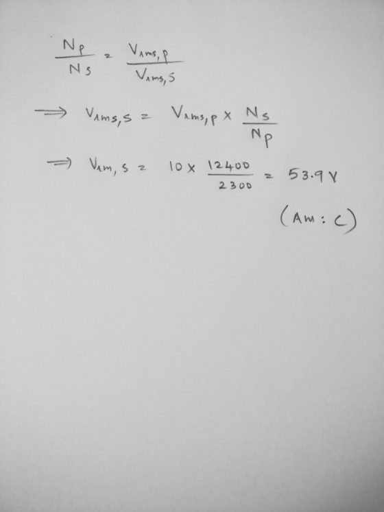 Ne NS Vems, Vams,s Vems, p X Ns Np - Vem, sz 10X 12400 53.9 V 2300 (Amic)