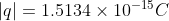 15 g|-1.5134 × 10-C