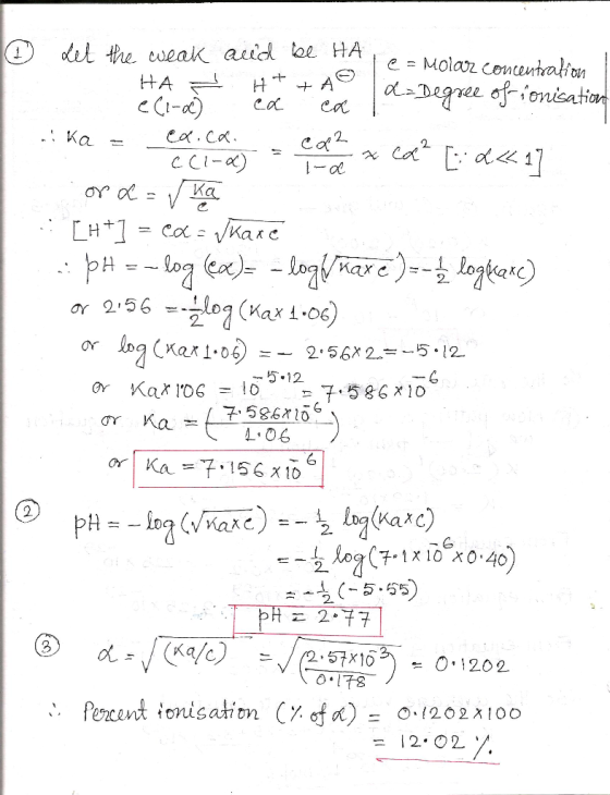 dul the. 巴 or 2.56 (axo6) L.06 or! Ka =7-156 x 10 C-555 2. o I78 = 12-02