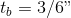 t_b =3/6"