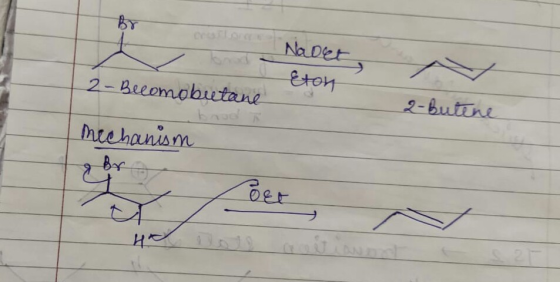 BY Mbon Nabet, lon 2- Belomobietane Eton 2-Butene brod mechanism