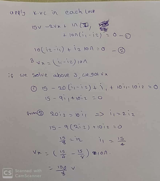 apply kovoL in each love isv-2vnt into - + lonlin- 12) = 0-0 10(12-1) + iz lonzo - 2 vaz (11-12) on if we solve above 3, we g