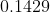 0.1429