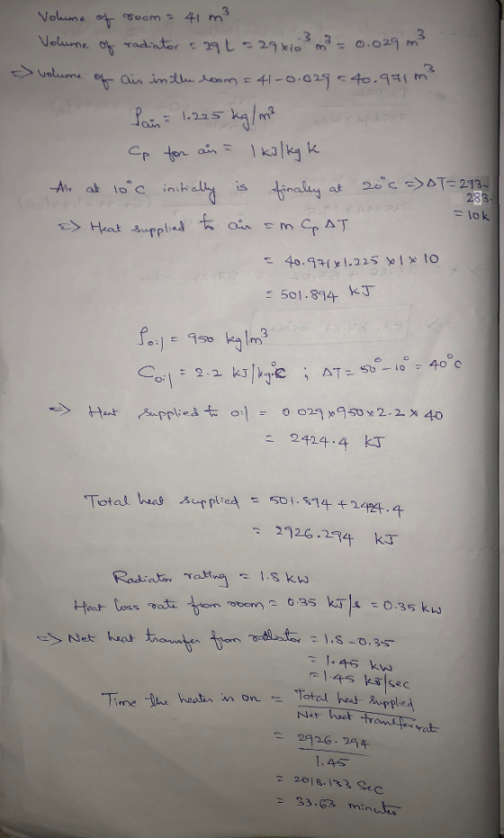 235 a/m lok 501,874 k丁 Or 2424.4 KT 501. 814 244.4 - 2126.24 kJ Total bs p ear loss Net haet Ons 21262 1.4S 2618.133 Sec 33.3 minu