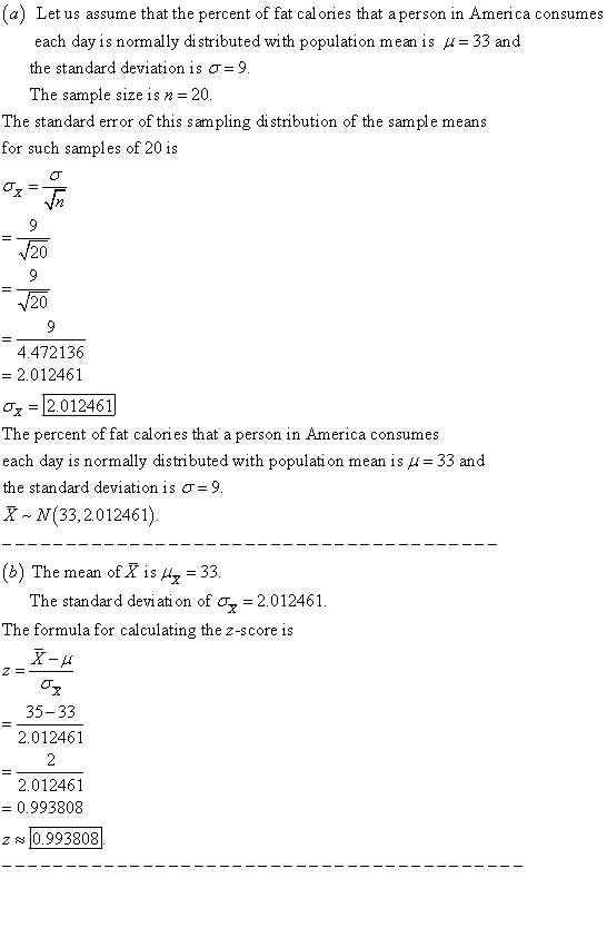 (a) Let us assume that the p each day is normally distributed with population mean is the standard deviation is 9 The sample