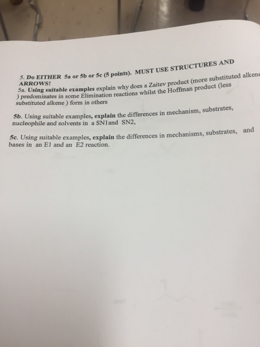 Using suitable examples explain why does Hoffman p