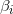 \small \beta _{i}