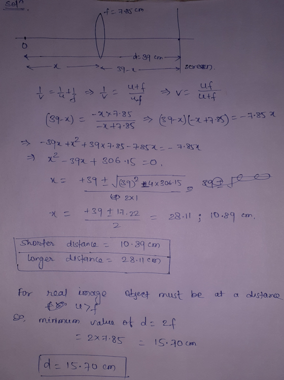 solo of 78 cm -d: 39 cm 4 39-x- x Screen v- uf cetf t = 12 + 1 2 + = (39-x) = utf uf - 1x7.85 -x+7.85 (89) [-x +7-25) = -4-85