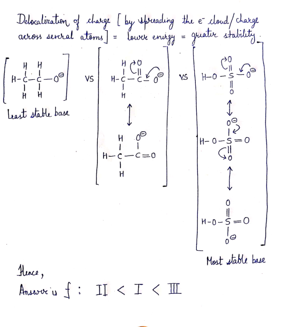 Delocalization of charge by spreading the é cloud/ charge across severalatoms] = lower enigy = greater stability. Ci ro (141