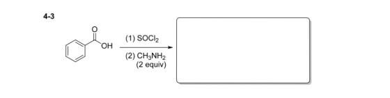 (1) SOCI, ОН (2) CH3NH2 (2 equiv)