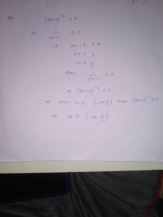 (a) [2n-1) 1 Т) 22-1 +! anal co > uz L n< I 2 uayt anal (2n-1) = when (2n-1)?co (-00, I ) then nE ne (-00, -