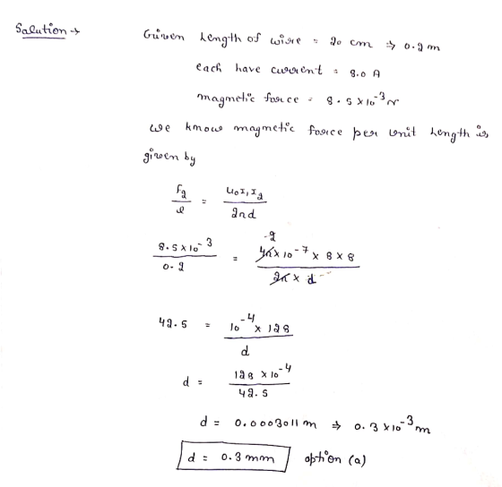 eacl have csoen-t - 0 te km methc dl d= o.ooogo l m . ל o.3ゞ,om : o.3 mm