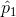 \hat{p}_{1}
