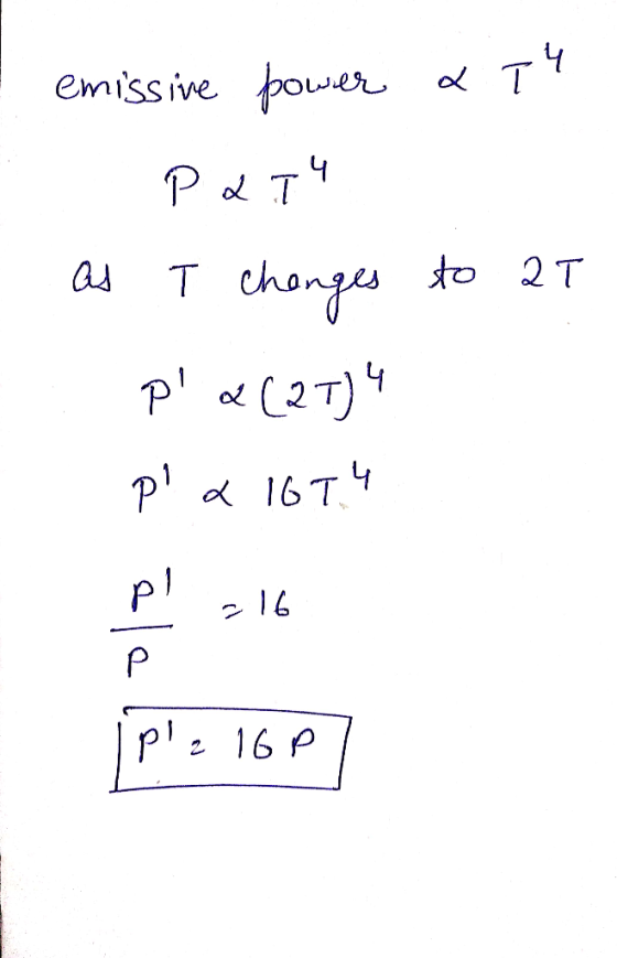 power T emissive P ol T ad T chonges to 2T 2 Pa 16T 16 p pl 16 P 2.