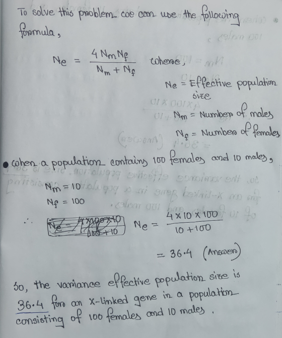 calon ool To solve this problem coe can use the following doo formula, No – 4 Nm Ne Ne = - Whene, a mn -Nm + Ng Ne = Effectiv