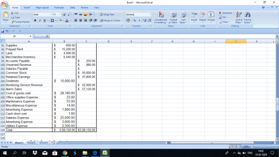 Book1 - Microsoft Excel - X Home Insert Page Layout Formulas Data Review View Cut Copy ♡ General - Wrap Text Merge & Center 1