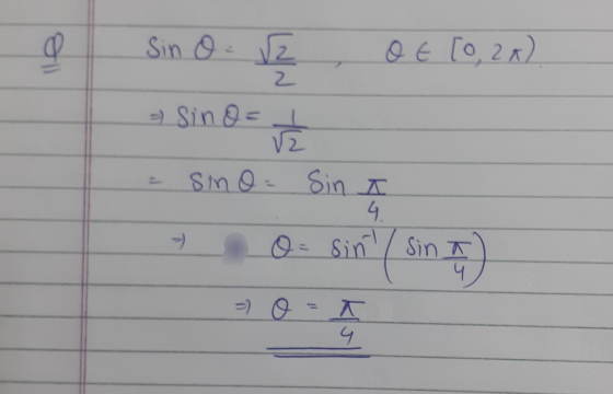 Sin O re O E [0, 2A). a Sin Ově = sino - Sin A 2 0 - sin / Sin ) 9.