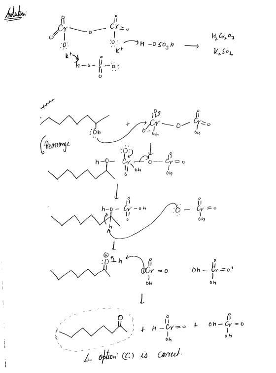 solution OF CY -Cr 1 :0 H₂ C2 07 10: 1-0 sogn kt K502 --- thu po er Corleone 49; 49 (Reorringe E- 1) о, 40 1 h-o-Croon Crso