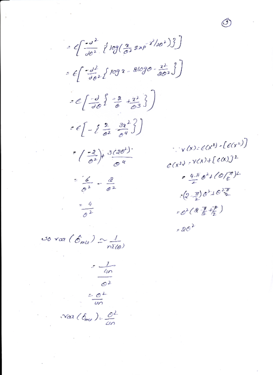 3/10+)3} 32 v (x): ECx³) - [Ecx+)] 3(20). ecx?d - VCx)+{ ecx)]2 Jo var (6mle ) వి nīlo) Lin