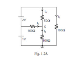 2V 50Ω 100Ω t12 100Ω IV Fig. 1.25
