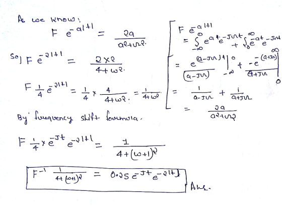 F è alti As we knows Fealth = 24 soy felt = . 24t-Tnt 0 vatsaat - Jut alture. os -Q1+1 t 2 x2 4t we ea-Ju)+1° + něco f - -e