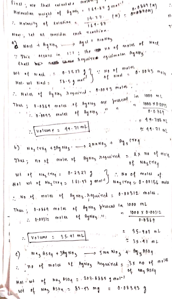 Ties, we shall WWII 114.99 :: Molenity of solution Nowy; Woutmelden each otion a wou i Agatan agar menning this in 1:1, the n