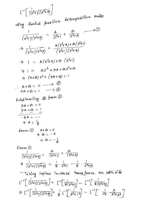 و [41]t using Partial fraction de composition rules | A + 324 روبی) ( پی) رود32 ( 42 ) وم رنده رو 32) A (و 334) (32) رام) 40