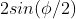 2sin(0/2)