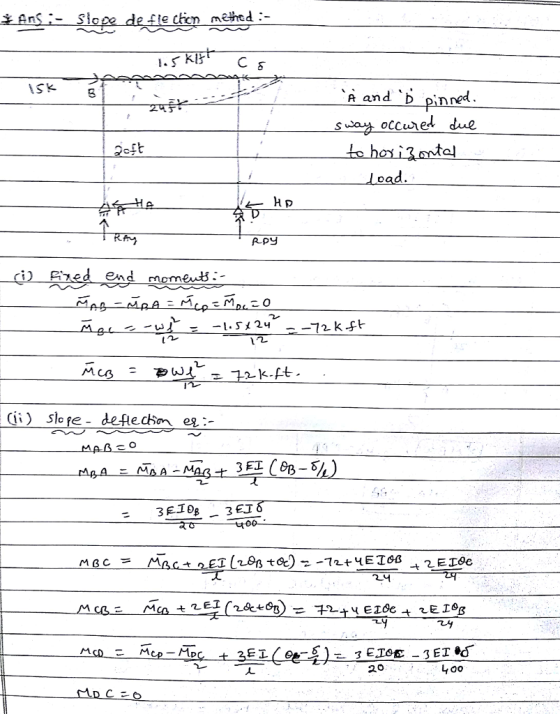 fle c methed:- SK 5 A and b oinned oft R.ру iFred end mome- 12 M CO (ii) Sofe deAechn e MA C M