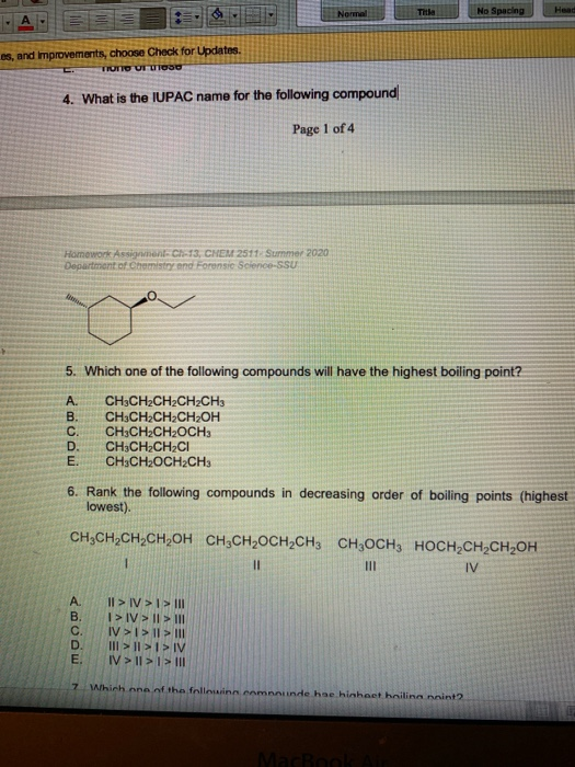Normal Tula No Spacing Head es, and improvements, choose Check for Updates. TUTTO UN UOSO 4. What is the IUPAC name for the f