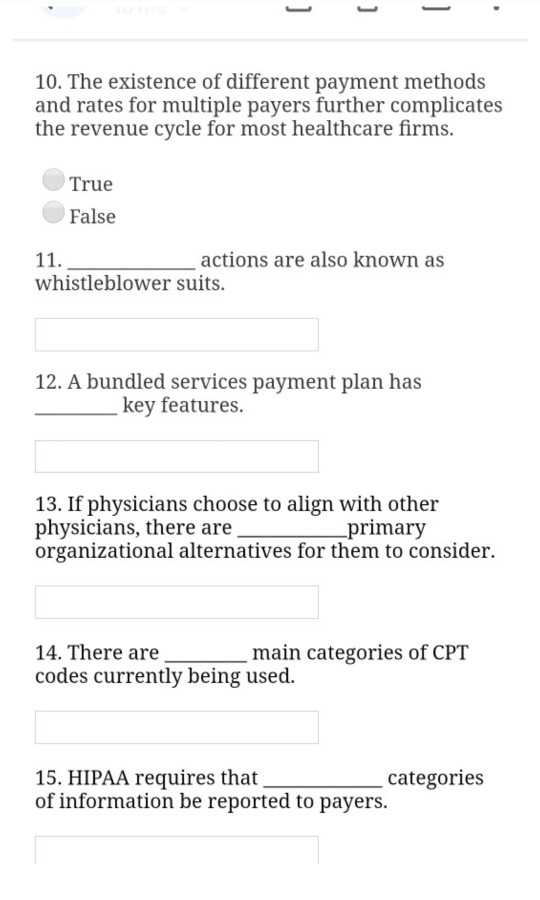 10. The existence of different payment methods and rates for multiple payers further complicates the revenue cycle for most h