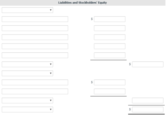 Liabilities and Stockholders Equity