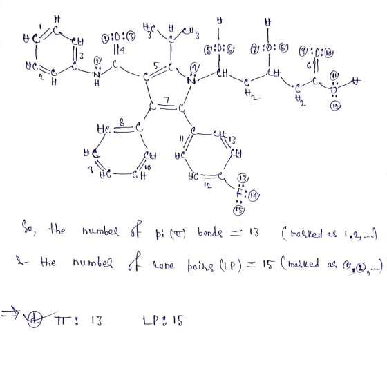 i0: 114 13 :0: 0: :0: 2 H // HC (ma4 ked as ,2, .) bonds 13 , he humbe b (ए) - 15 (malued as O,,) huobe one paihg (LP) = the