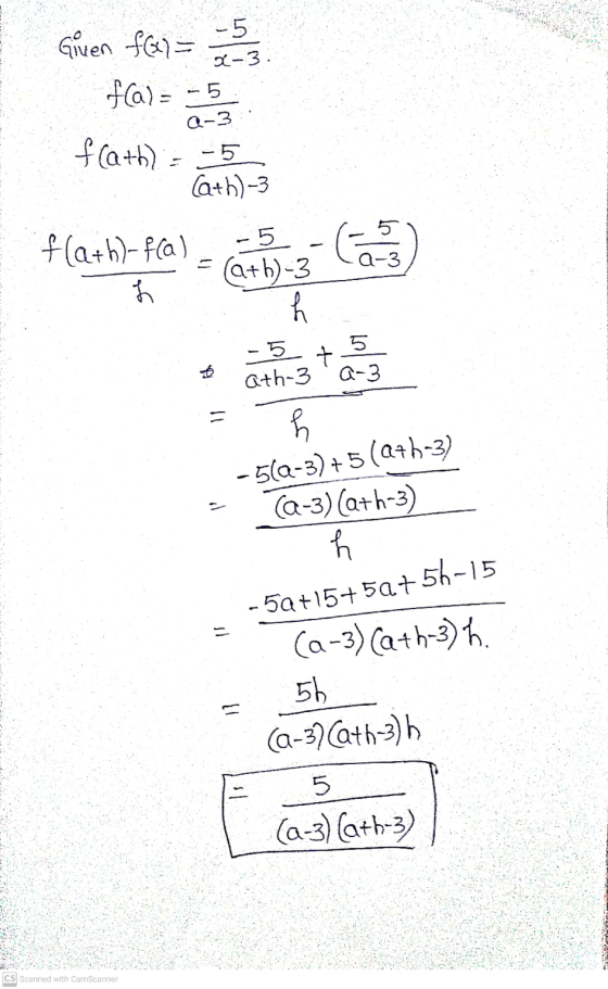 5 2-3. Given fay= ) = -5 0-3 fath) - -5 (a+b) -3 5 (b ) - fa+ه) -5 0-3 (a+b) -3 3 5 - 5 ath-3 - 0-3 5 -5a-3) + 5 (ah-3 -3) (a